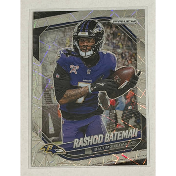 2025 Panini Prizm Rashod Bateman Cracked 2025 Panini Prizm Rashod Bateman Cracked Ice 273 NFL Baltimore Ravens WR
