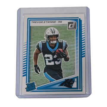 Trevor Etienne RC 2025 Donruss Rated Rookie #326 NFL Carolina Panthers