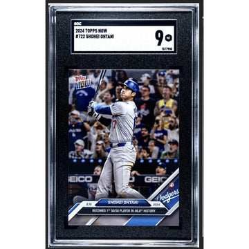 2024 Topps Now SHOHEI OHTANI #722 1st 50/50 Player In History LA Dodgers - SGC 9