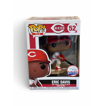 Eric Davis Funko Pop MLB Cincinnati Reds #52 Great American Ball Park Exclusive