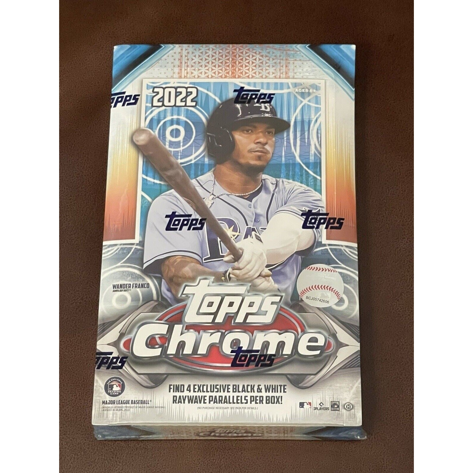2022 Topps Chrome Baseball Factory Sealed Hobby Lite Box - 4 Exclusives Per Box