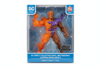 New-SEALED DC Direct Collector Vinyl Wave 3 Superman Movie Metamorpho Limited Edition 4.5"