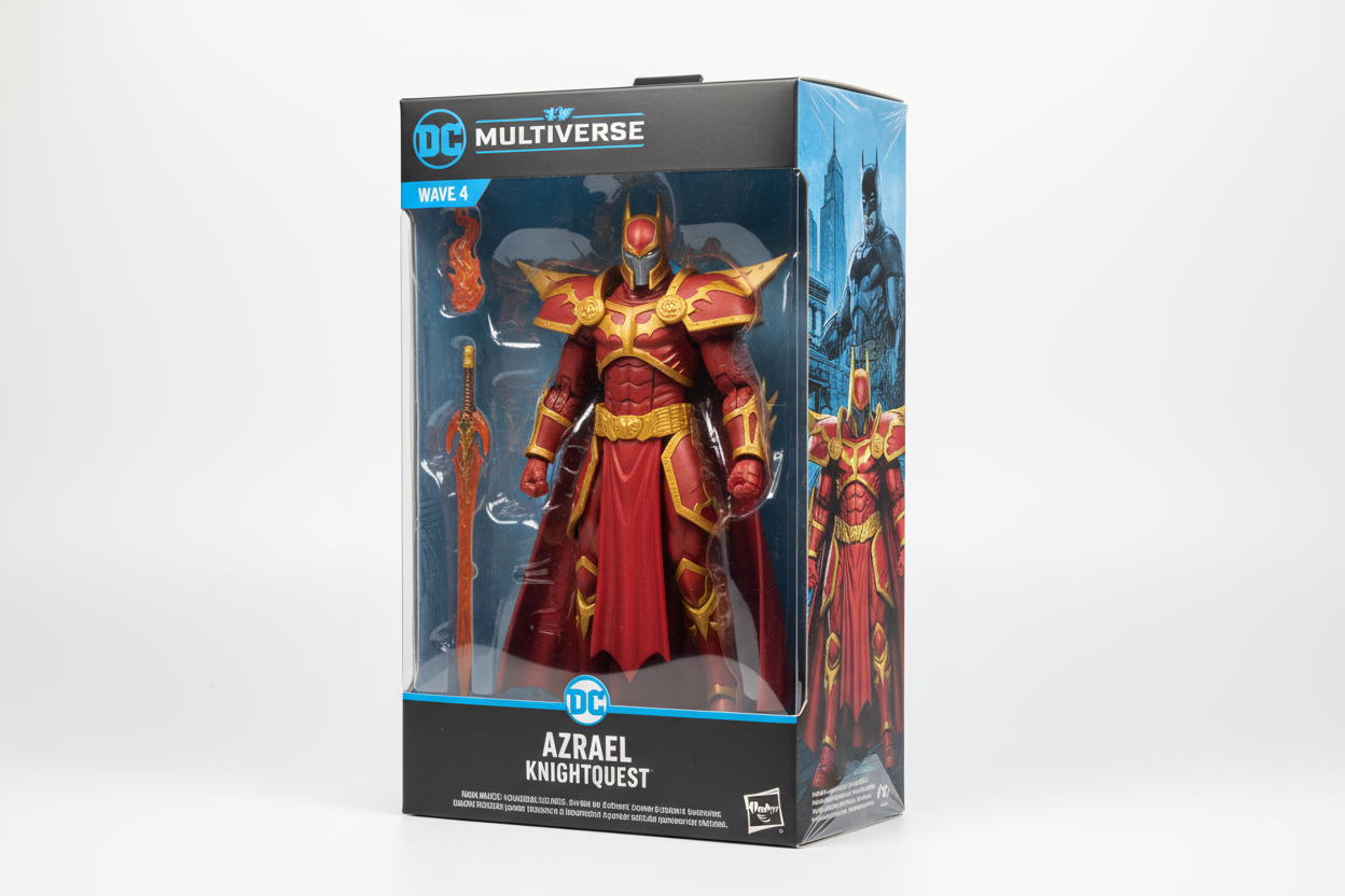 New-SEALED DC Multiverse Batman Wave 4 Azrael Knightquest 7-Inch Figure