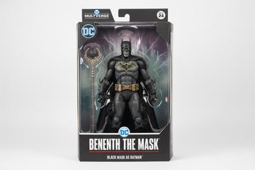 New-SEALED DC Multiverse Wave 24 Black Mask as Batman Beneath the Mask 7-Inch Figure