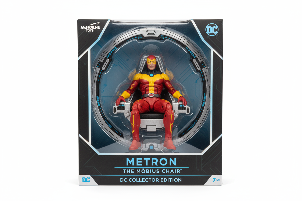 New-SEALED McFarlane DC Collector Edition Metron (or Chase) 7"