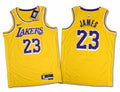 Nike LeBron James Lakers gold jersey XL photo 3