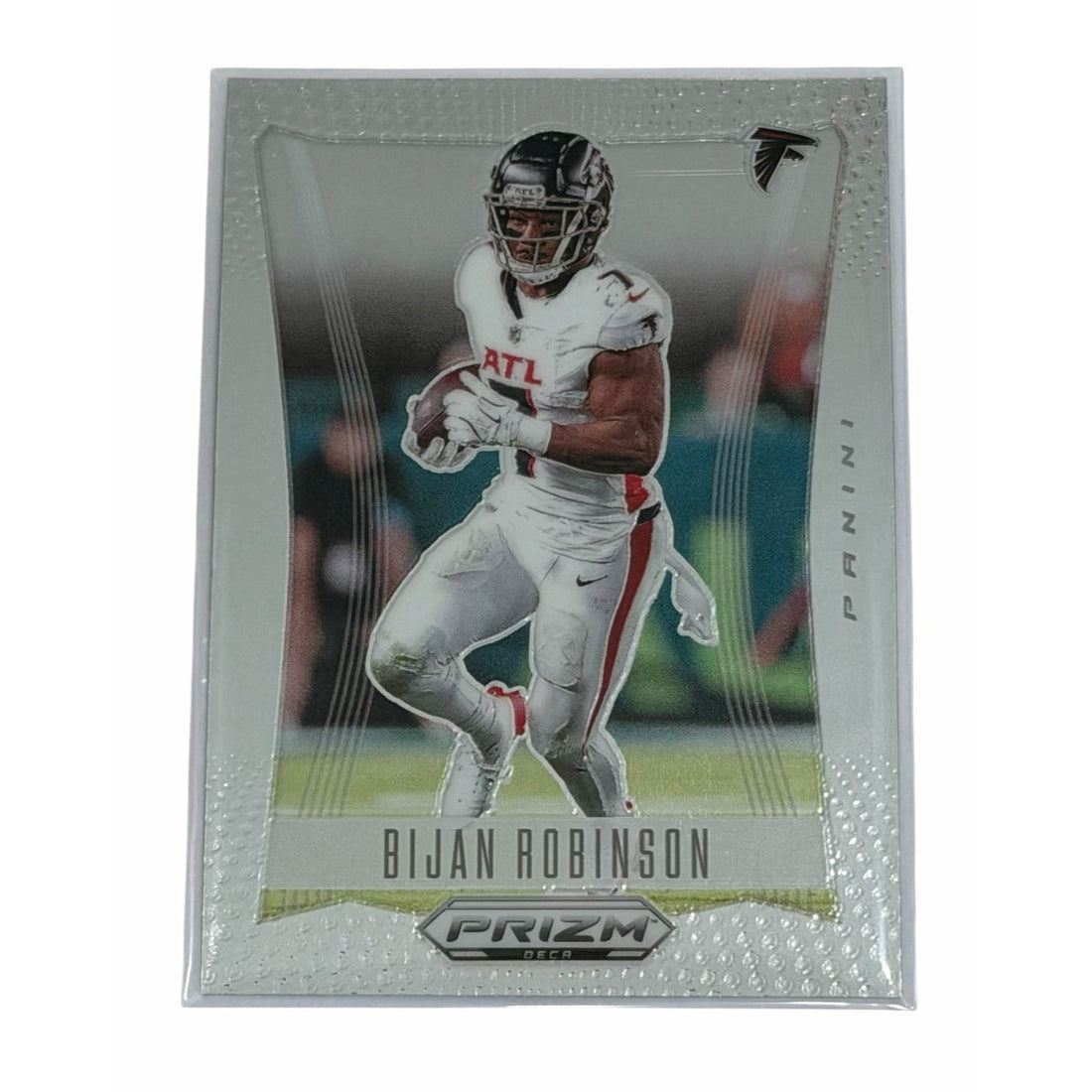 Bijan Robinson Panini Bijan Robinson 2024 Panini Prizm Deca 10 NFL Atlanta Falcons Star RB NM
