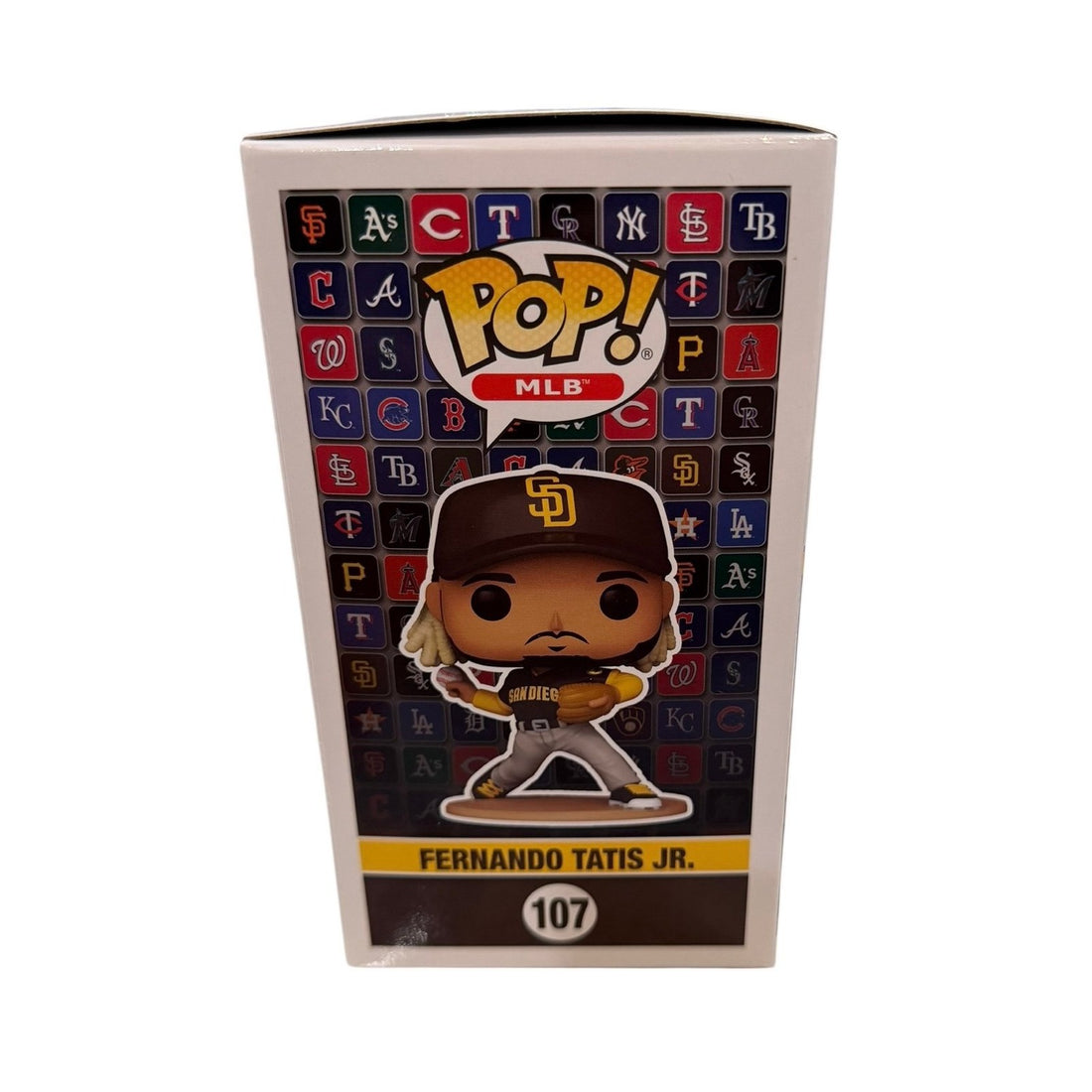 Funko Pop #107 Fernando Tatis Jr MLB San Diego Padres Vinyl Figure NIB