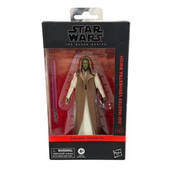 SEALED Jedi Master Vernestra Rwoh 08 Star Wars The Acolyte Black Series Hasbro