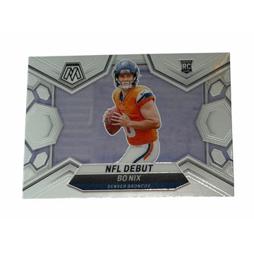Bo Nix RC 2024 Panini Mosaic NFL Debut #271 Denver Broncos Rookie QB Card
