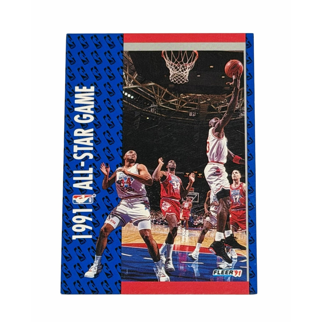 Vintage Michael Jordan 1991 Fleer 238 Vintage Michael Jordan 1991 Fleer 238 NBA All-Star Game Chicago Bulls