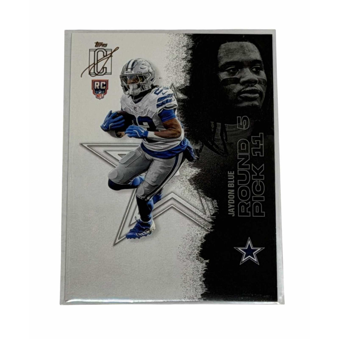 Jaydon Topps Jaydon Blue RC 2025 Topps Signature Class NFL Dallas Cowboys Rookie Card 225