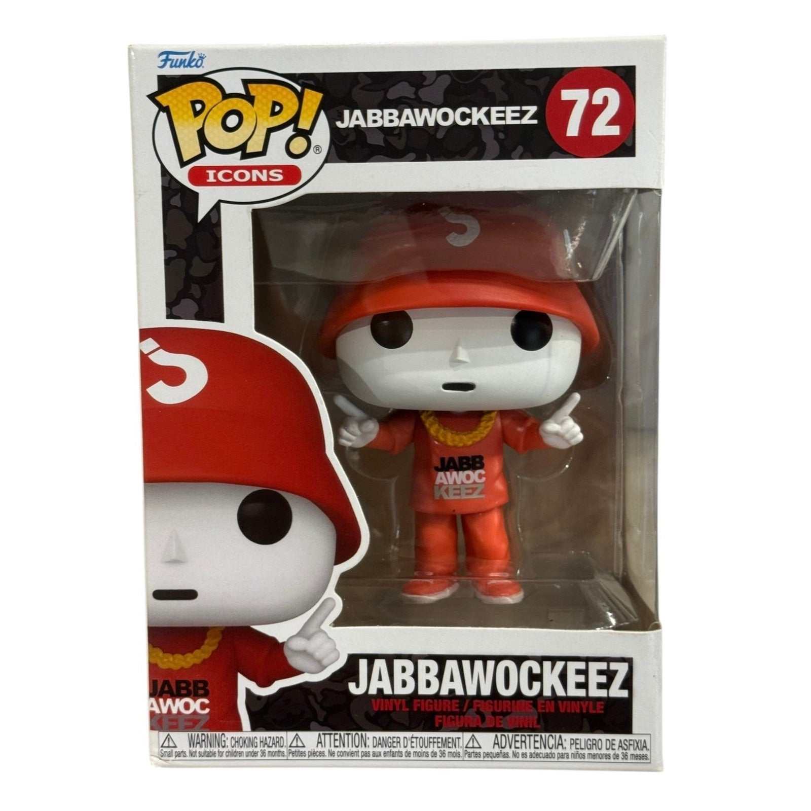 Jabbawockeez 72 Funko Pop Icons vinyl figure collectible in red outfit and hat