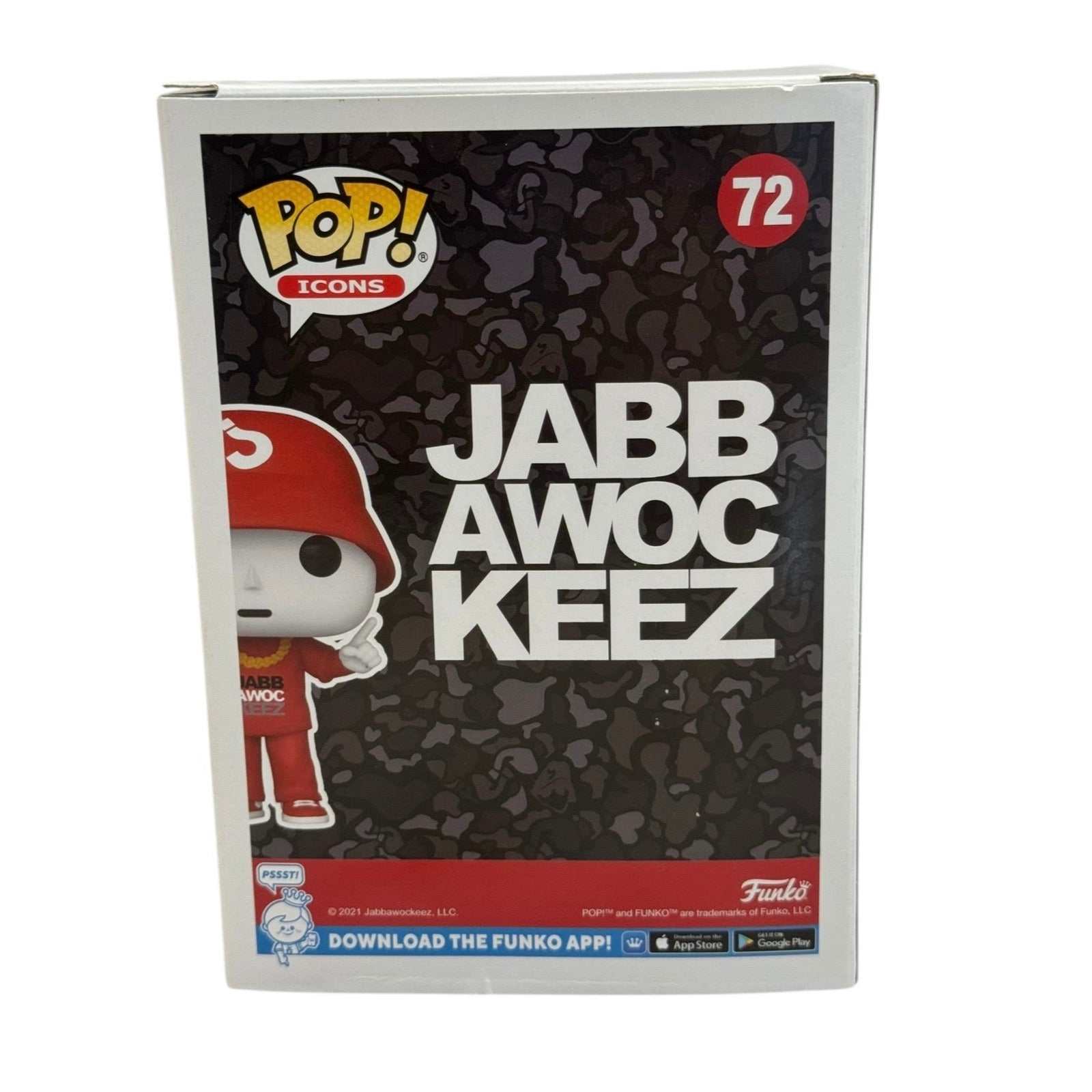 Jabbawockeez 72 Funko Pop Icons vinyl figure collectible in red outfit with box packaging