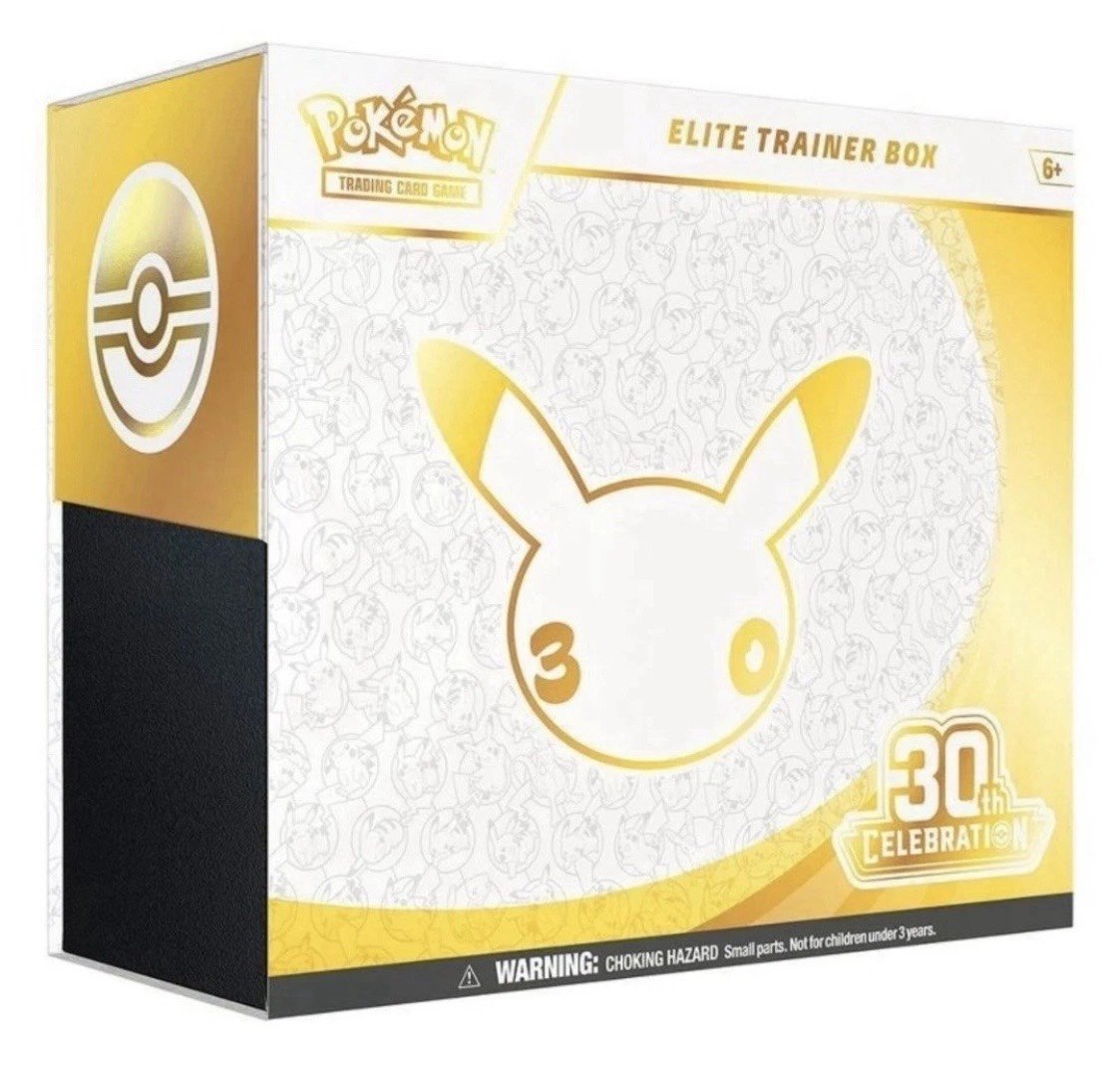Pokemon TCG 30th Anniversary Celebration Elite Trainer Box