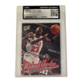 1996-97 NBA Fleer Ultra Michael Jordan Bulls Card 16 CGC Certified Authentic in protective sleeve