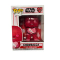 Star Wars Valentine's Edition Chewbacca 419 red vinyl bobblehead collectible in original box