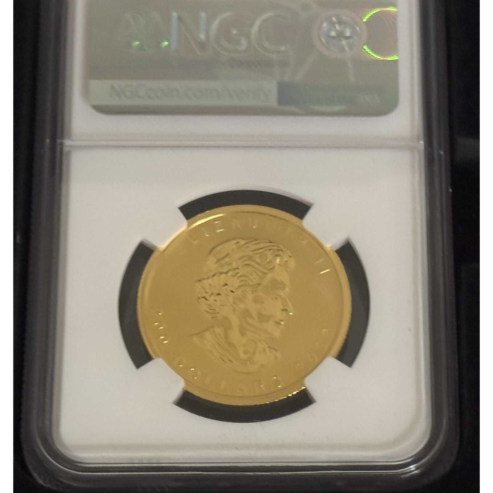 Rare 2022 Ultra High Relief 1 oz gold coin certified NGC PF70 Ultra Cameo with Queen Elizabeth II profile