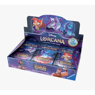 Bundle SEALED Disney Lorcana Card Game Ursula’s Return Booster Box & Gateway Set