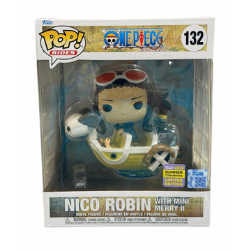 Nico Robin Funko Pop Rides 132 One Piece Mini Merry II 2025 Exclusive