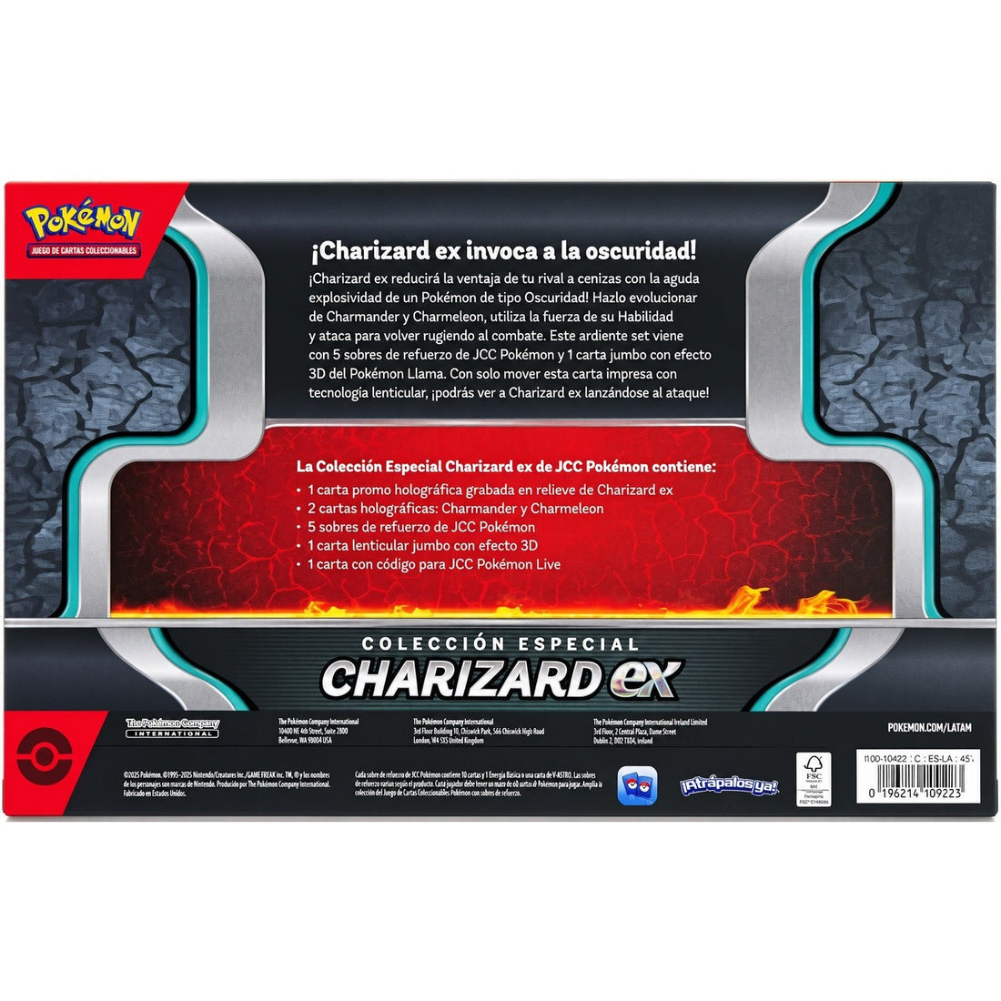 Pokémon Charizard ex Special Collection Box SPANISH New Sealed Box