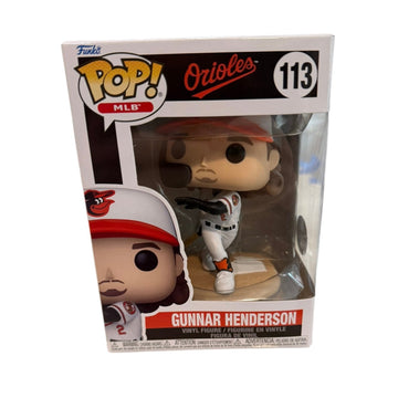 Funko Pop #113 Gunnar Henderson MLB Baltimore Orioles Vinyl Figure NIB