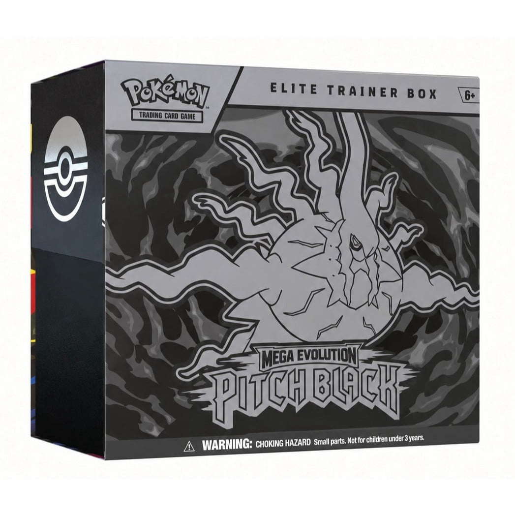 Pokémon TCG Mega Evolution Pitch Black Elite Trainer Box ME05 sealed product - front