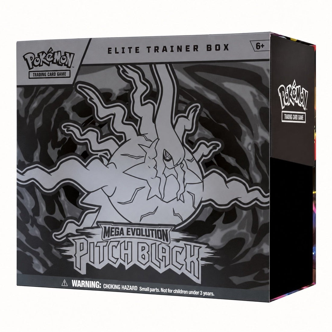 Pokémon TCG Mega Evolution Pitch Black Elite Trainer Box ME05 sealed product - front