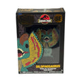 Funko Pop Pin Jurassic Park Dilophosaurus SE enamel collectible in display box