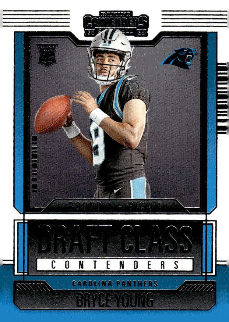 2023 Panini Contenders Football #3 Bryce Young Draft Class NFL Carolina Panthers