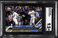 2024 Topps Now Superstars Team UP Shohei Ohtani and Mookie Betts baseball card graded SGC 9.5 in protective case