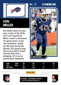 2023 Panini Contenders #13 - Von Miller Season Ticket Retail - NFL Broncos/Bills