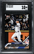 2024 Topps Now #709 Juan Soto MLB NY Yankees/Mets 7th Youngest to 200 HRs SGC 10