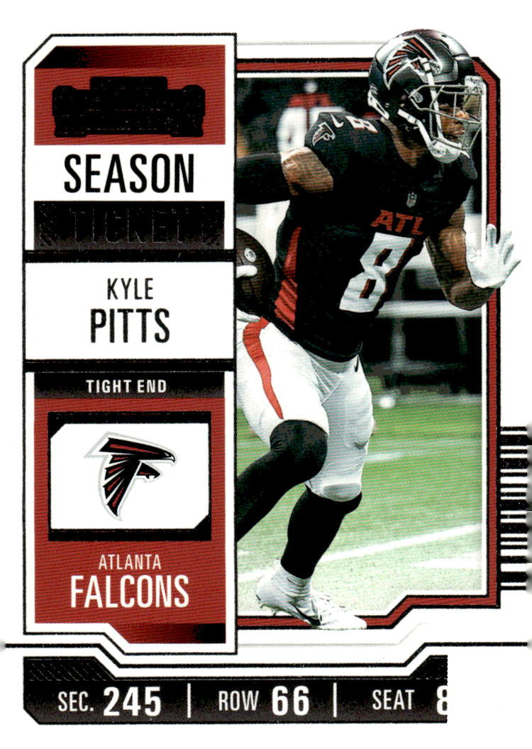 2023 Panini Contenders #6 Kyle Pitts Season Ticket Retail NFL ATL Falcons