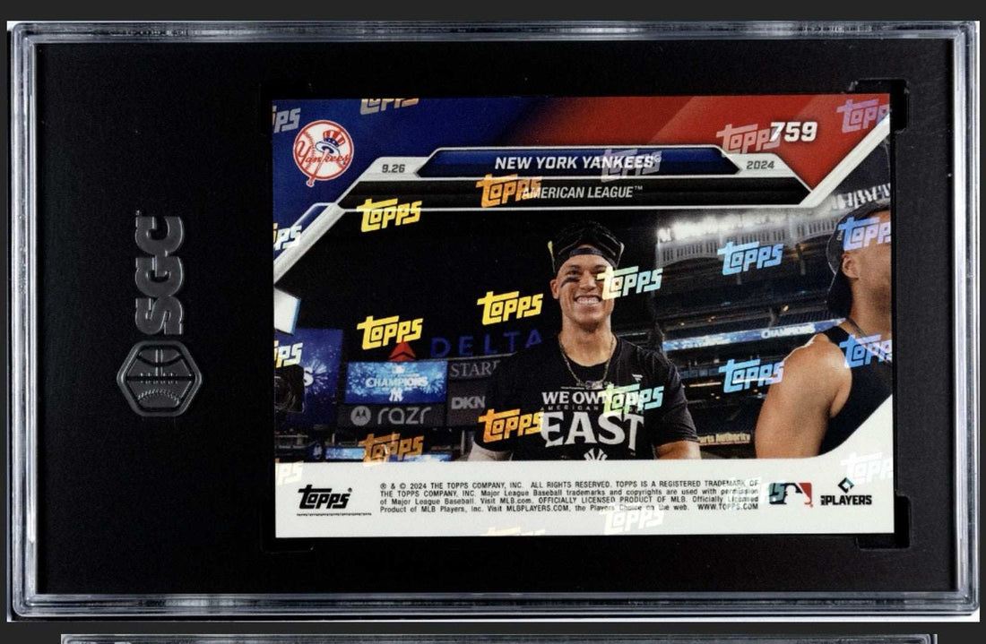 2024 Topps Now Aaron Judge New York Yankees ALDS MLB card SGC 10 low population limited edition
