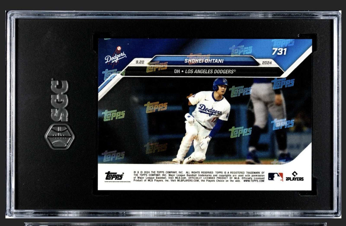 2024 Topps Now Shohei Ohtani Los Angeles Dodgers limited edition baseball card SGC 9.5