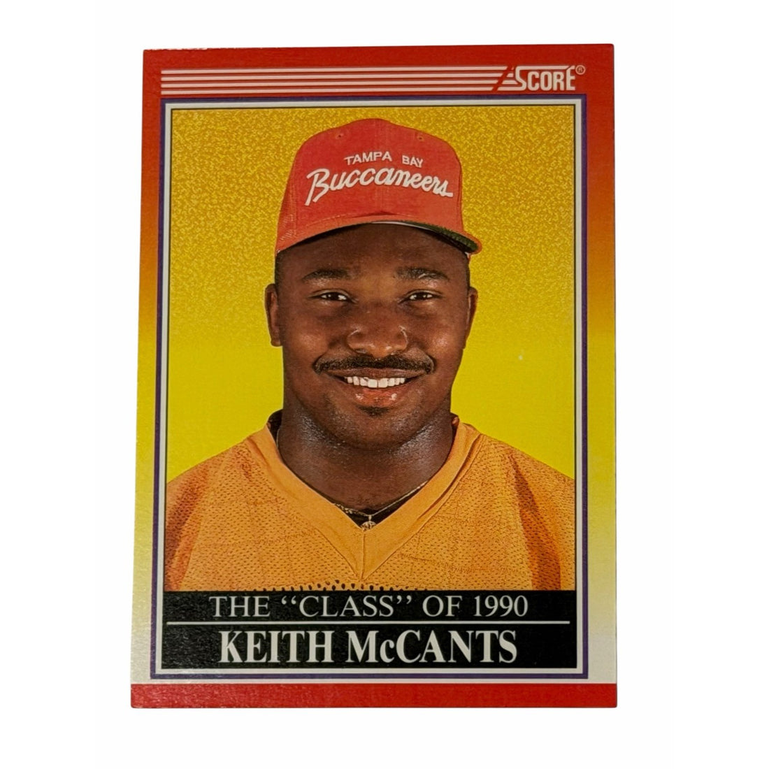 Vintage Keith McCants RC NFL Tampa Vintage Keith McCants RC NFL Tampa Bay Buccaneers 1990 Score 617 Football Card