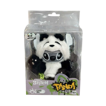 New-sealed Disney Stitch GenZ Panda limited edition vinyl plush figure by Miniso in original packaging