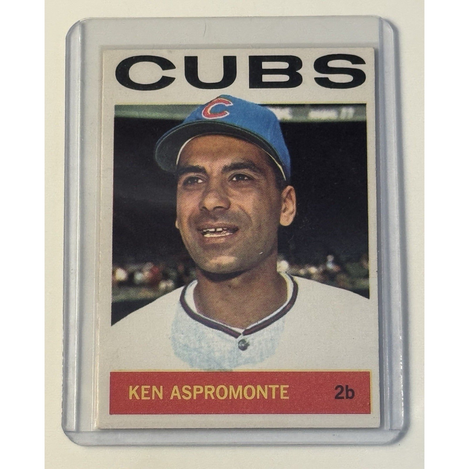 1964 Topps #252 Ken Aspromonte MLB Chicago Cubs - VG- Very Good -EX- Excellent