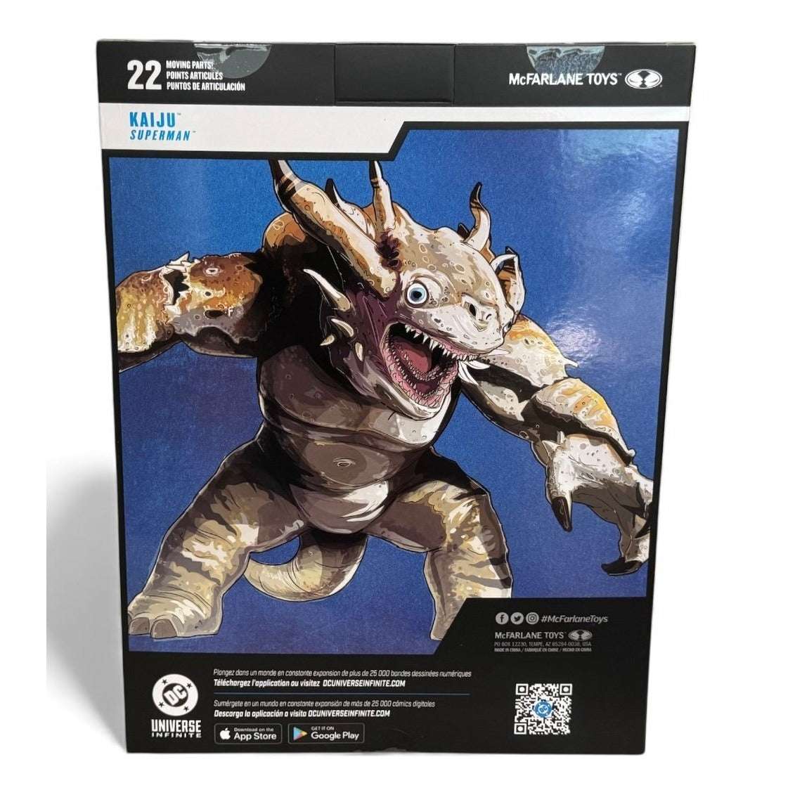 McFarlane DC Multiverse Kaiju Superman MegaFig 7-inch monster action figure in sealed packaging