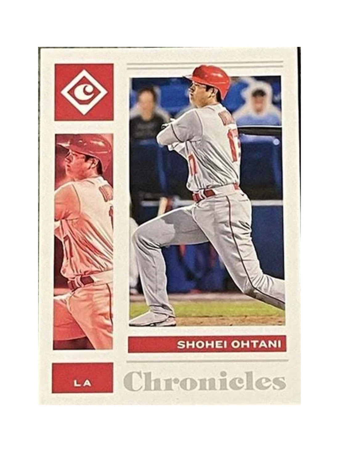 Shohei Ohtani 2021 Panini Chronicles #7 baseball card on clean white background