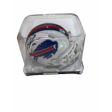 Amazing Ray Davis Signed Buffalo Bills Riddell Mini Helmet NFL Rookie Auto