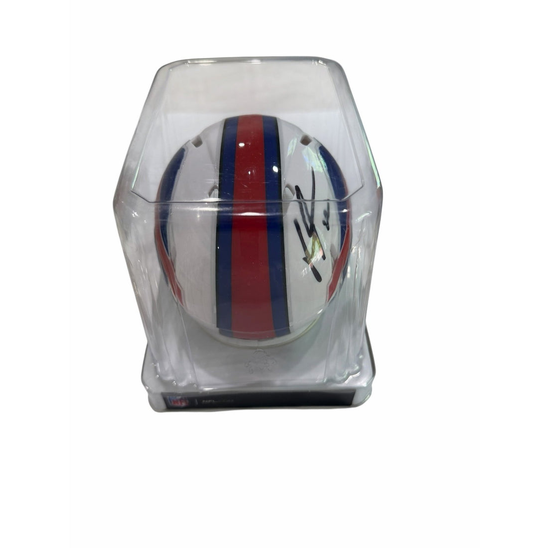 Amazing Ray Davis Signed Buffalo Bills Riddell Mini Helmet NFL Rookie Auto