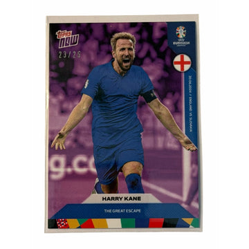 /25 PR 2954 Harry Kane 2024 Topps NOW UEFA EURO 2024 Card #036 UEFA EURO Card