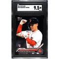 Limited Edition 2023 Topps Now Masataka Yoshida Boston Red Sox rookie card graded 9.5