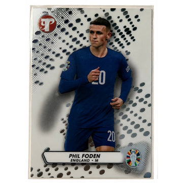 Phil Foden 2023 Topps Pristine Refractor England Road To UEFA Euro 2024