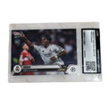 Endrick RC 2024 Topps Now UEFA Rookie CGC certified authentic card showing youngest Champions League goalscorer in Real Madrid jersey