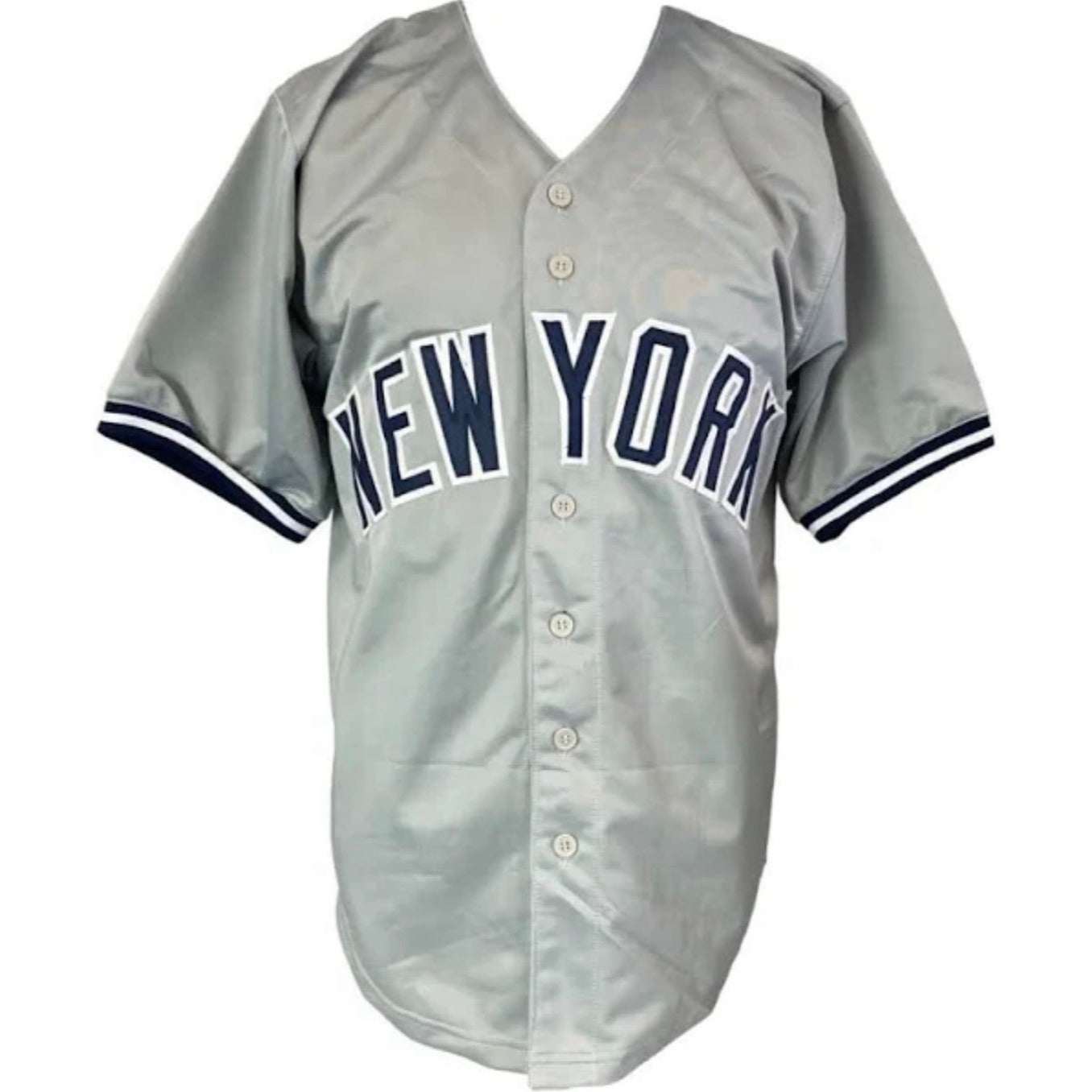 Reggie Jackson signed gray New York Yankees #44 jersey with JSA authentication