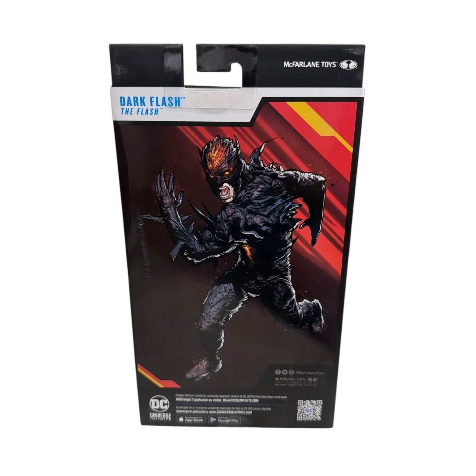 New-sealed McFarlane DC Multiverse Dark Flash 7-inch action figure in packaging