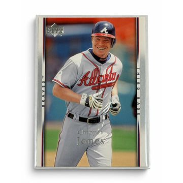 2007 Upper Deck Chipper Jones #543 Atlanta Braves MLB HOF Baseball Card